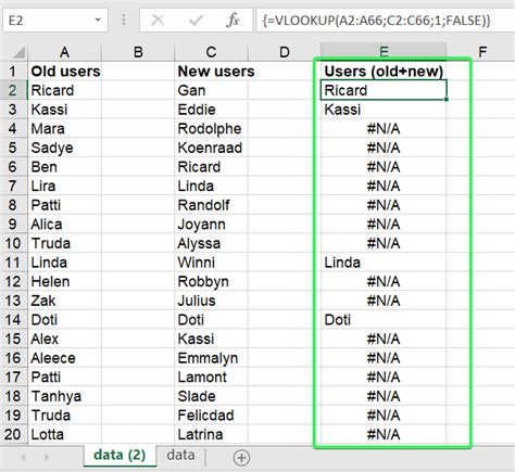 Excel Find Data Column Tips