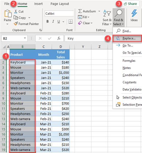 Excel Find and Replace VBA Macro