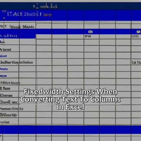 Step-by-Step Guide to Creating Fixed-Width Files in Excel