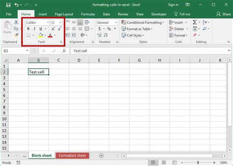 Excel Format Cells Advanced