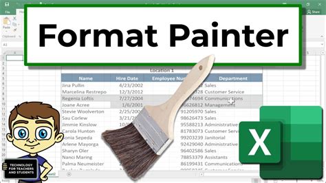 Alternatives to Format Painter in Excel