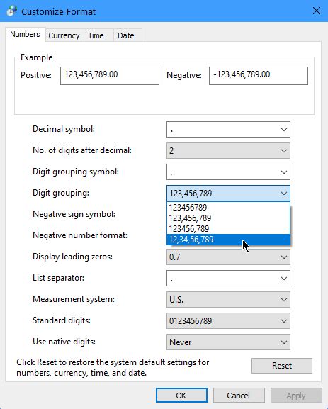 Excel formatting example 6