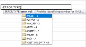 Excel Formatting Error 4