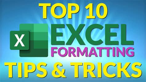 Excel Formatting Tricks