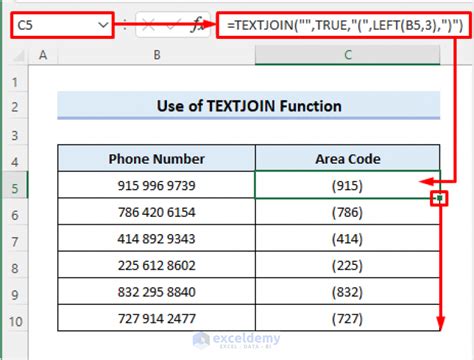 Excel Formula to Add Character Image 8