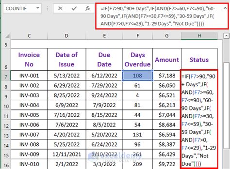 Setting Up the Data for Aging Report