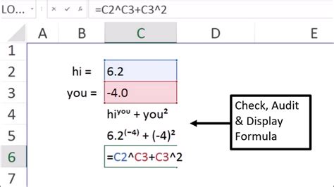 Excel Formula Auditing