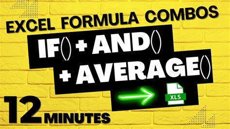 Excel formula combinations