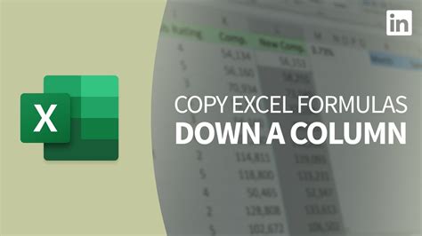 Excel Formula Copying Down Error