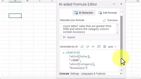 Excel Formula Editor