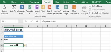 Excel Formula Error Image 2