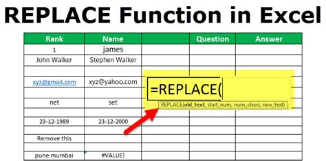 Excel Formula for File Path Find and Replace