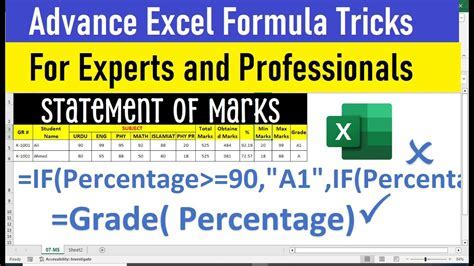 Excel formula gallery 4