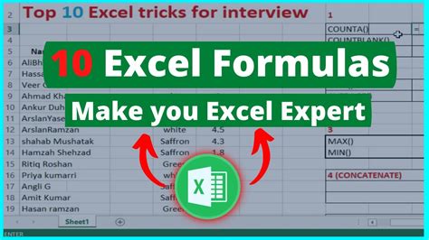 Excel Formula Hacks