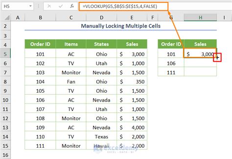 Tips for Locking Excel Formulas with Dollar Sign