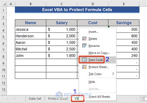 Excel Formula Protection Methods