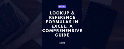 Excel Formula Reference Best Practices