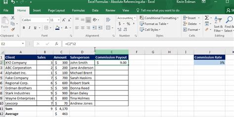 Excel Formula Reference Methods Tricks