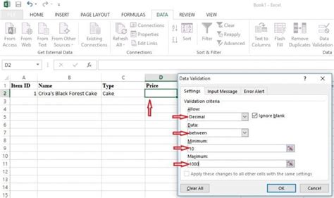 Excel Formula Restriction Techniques