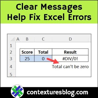 Excel Formula Troubleshooting Error