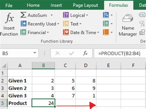 Excel Formula with Multiple Variables