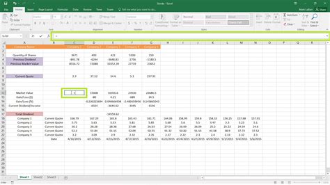 Excel Formulas 2016