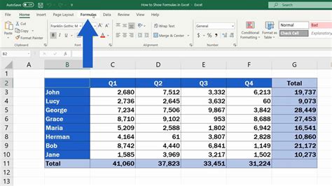 Excel Formulas Documentation