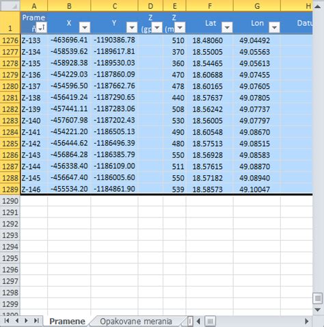 Excel Formulas for GIS