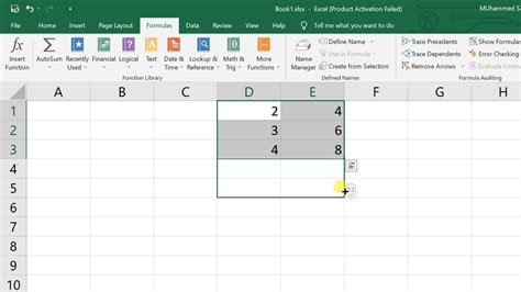 Excel Formulas Not Copying Down Correctly Example 10