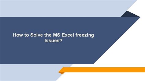 Excel Freeze Issues Screenshot