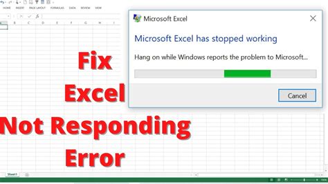 Excel Freezing Problem