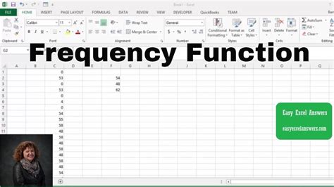 Excel Frequency Function Step-by-Step Guide