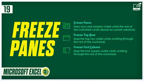 Excel Frozen Panes Tips and Tricks