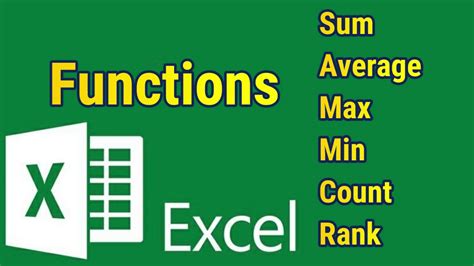 Excel Functions Gallery 5