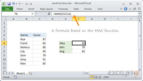 Excel Functions Image 3