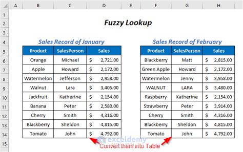 Excel Fuzzy Lookup Add-In