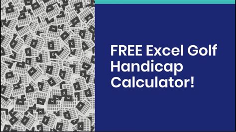 Excel Golf Handicap Calculator