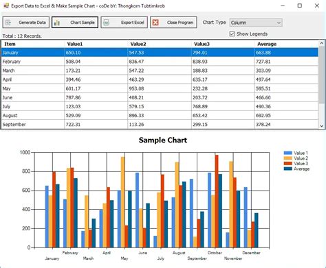 Excel Graph Export Tutorials