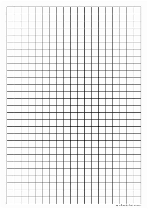 Illustration of graph paper in Excel