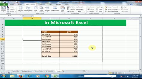 Excel Gridlines Tips and Tricks