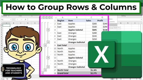 Group by sum in Excel