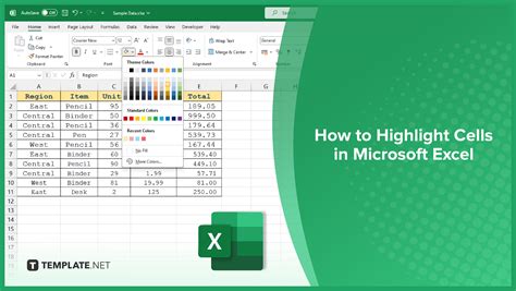 Excel Highlight Cells