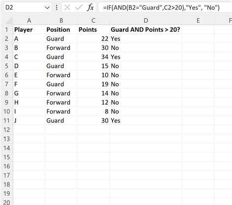 Excel IF Function