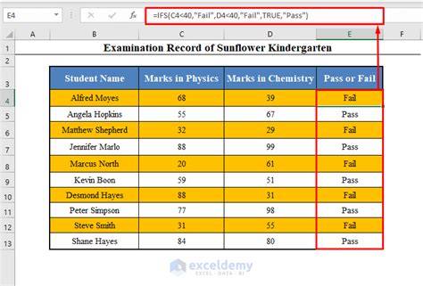 Excel IF Between Multiple Ranges Example 5