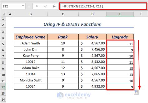 Excel IF Cell Contains Specific Number Formula