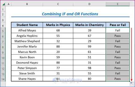 Excel IF Multiple Ranges Example 2