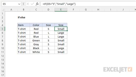 Practical Examples of Excel IF Statement