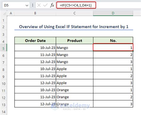 Excel IF Syntax