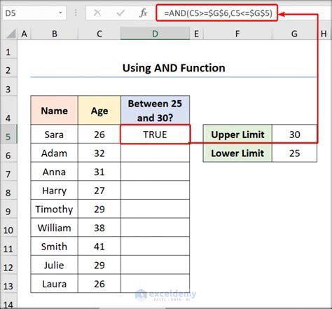 Excel IF function