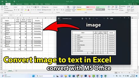 Excel Image Conversion